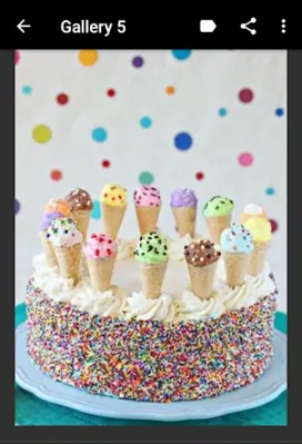 Birthday Cake Ideas android App screenshot 1