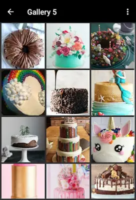 Birthday Cake Ideas android App screenshot 2